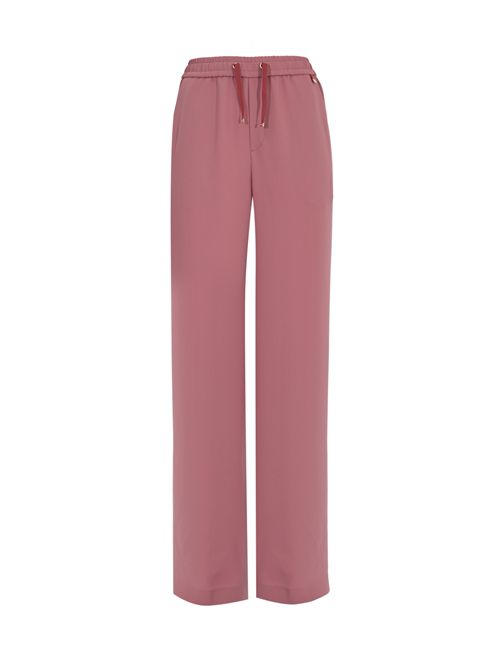 Pantalone dritto in tessuto tecnico Rosa scuro Herno | PT000008D 12875S4173